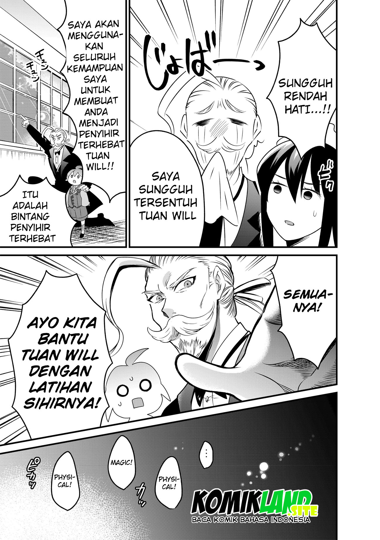 Will sama wa kyou mo mahou de asondeimasu chapter 1